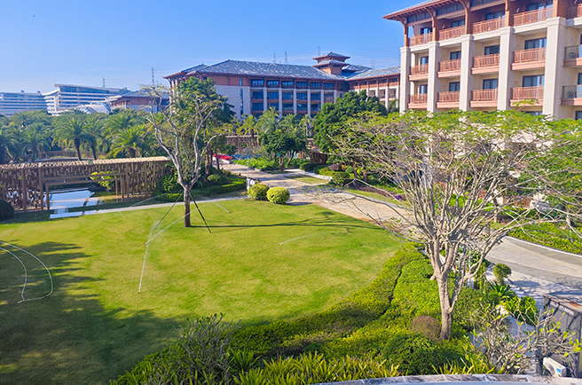 深圳中信金沙湾绿化养护案例，以专业养护共筑山海理想