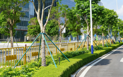 荔湾现代都市工业产业园园林绿化工程，匠心筑就产城融合新典范